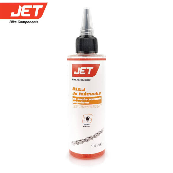 Olej do łańcucha JET WET suche warunki - 100ml