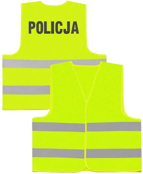 POLICJA kamizelka odblaskowa