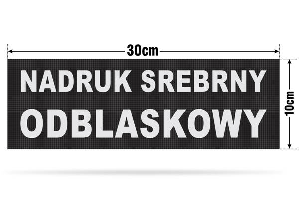 SŁUŻBA WIĘZIENNA emblemat odblaskowy