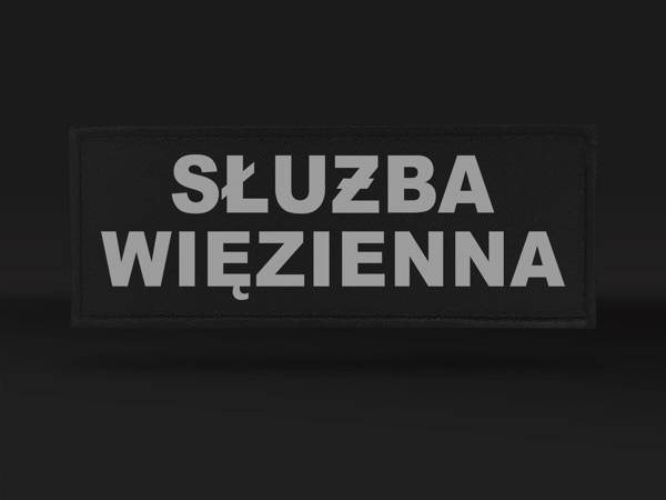 SŁUŻBA WIĘZIENNA naszywka odblaskowa