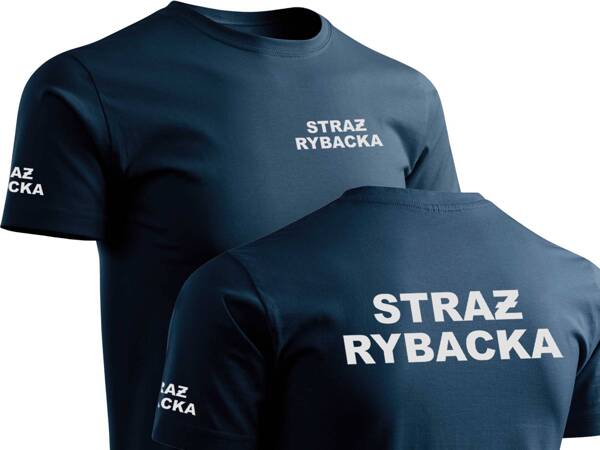 STRAŻ RYBACKA koszulka z nadrukiem