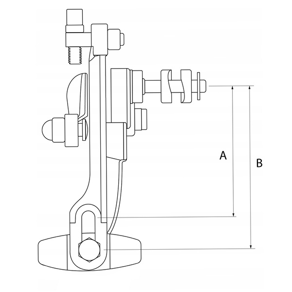 Szczęka hamulcowa N810S caliper na przód 57-76mm