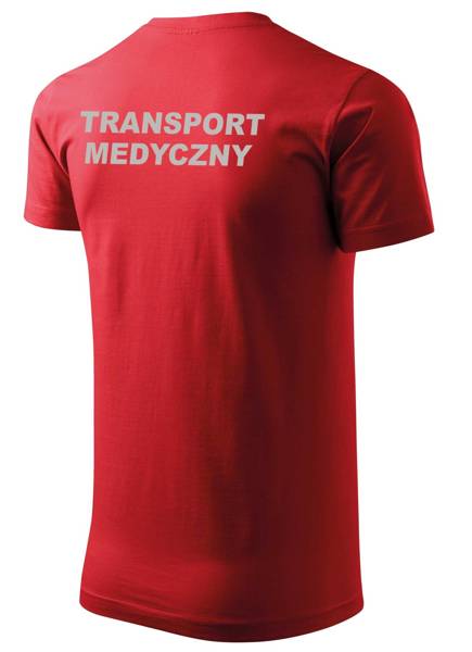TRANSPORT MEDYCZNY koszulka z nadrukiem