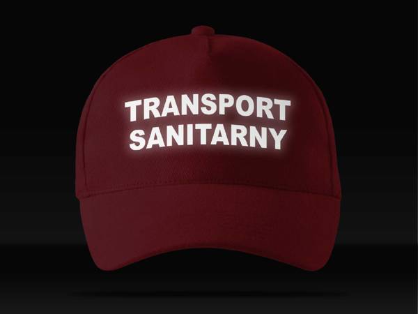 TRANSPORT SANITARNY czapka z daszkiem