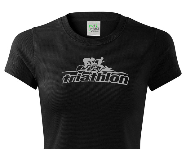 TRIATHLON damska koszulka termoaktywna z nadrukiem 2