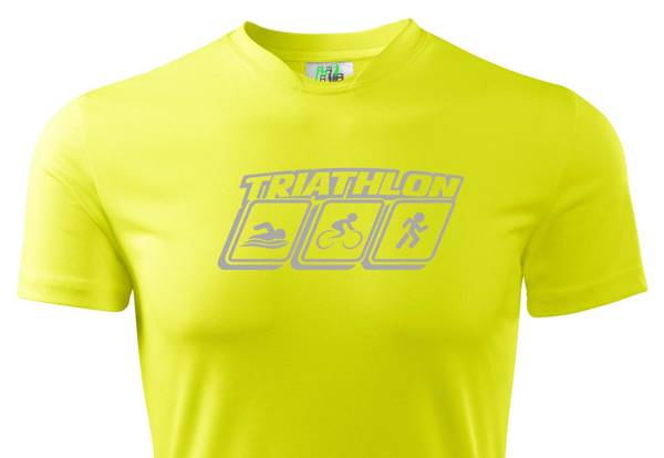 TRIATHLON koszulka odblaskowa termoaktywna 3