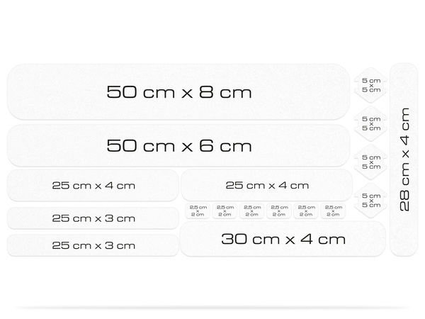 Zestaw naklejek ochronnych na ramę roweru - ZF1.8