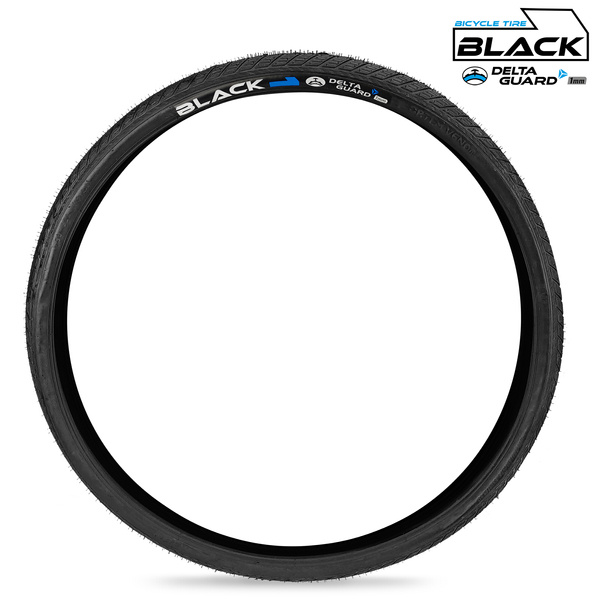 Zestaw opona rowerowa BLACK1 Venom - 28x2.0 / 50-622 z dętką JET zawór AV