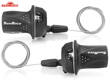 Komplet manetek SunRace Twist Shifters do napędu 3x6