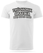 Koszulka T-shirt z własnym nadrukiem - biała