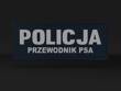 POLICJA PRZEWODNIK PSA emblemat odblaskowy