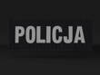 POLICJA emblemat odblaskowy