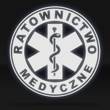 RATOWNICTWO MEDYCZNE emblemat odblaskowy 