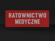 RATOWNICTWO MEDYCZNE naszywka odblaskowa