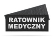 RATOWNIK MEDYCZNY naszywka odblaskowa