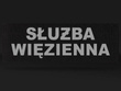 SŁUŻBA WIĘZIENNA emblemat odblaskowy