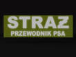 STRAŻ PRZEWODNIK PSA naszywka odblaskowa