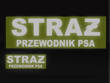 STRAŻ PRZEWODNIK PSA zestaw naszywek odblaskowych