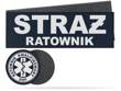 STRAŻ RATOWNIK OSP zestaw emblematów odblaskowych