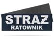 STRAŻ RATOWNIK emblemat odblaskowy