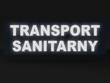 TRANSPORT SANITARNY emblemat odblaskowy