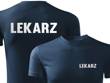 Termoaktywna koszulka T-shirt nadruk LEKARZ